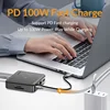 iDsonix Type C Docking Station USB 3.0 HUB Multi Port USB Adapter to 4K HDMI-Compatible RJ45 PD 100W 5Gbps USB C HUB for Macbook 5