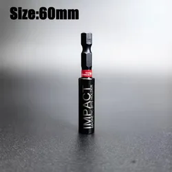 Magnetic Extension Rod Set - Versatile Power Drill Bits Holder (60mm)