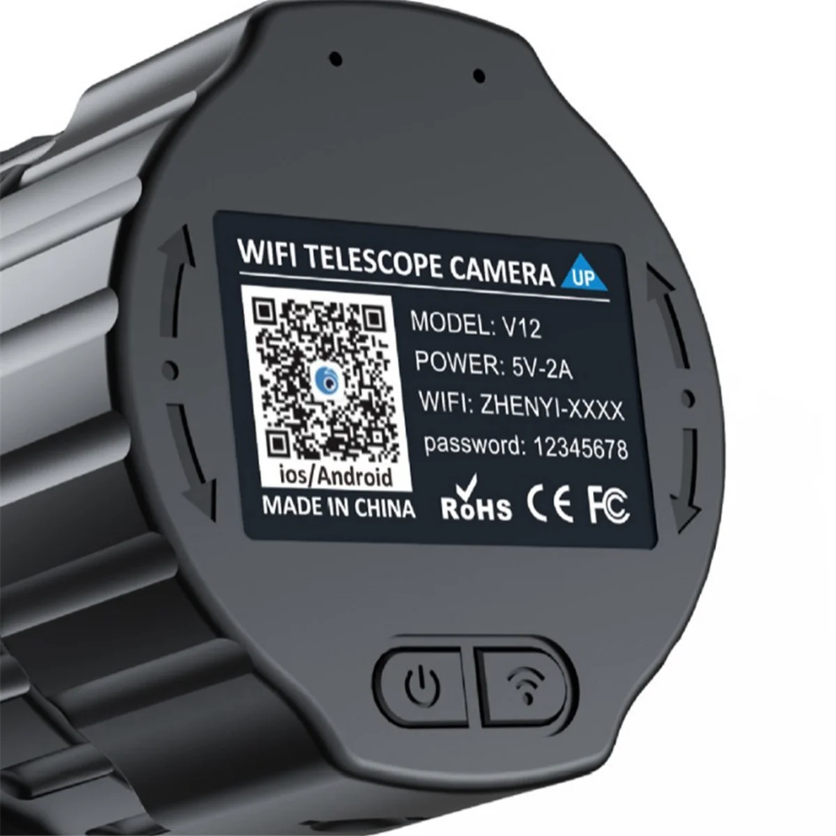 Newest 2K 4 Million High-Definition WiFi Electronic Eyepieces, Telescopes, Bird Watching and Other General-Purpose Calibers