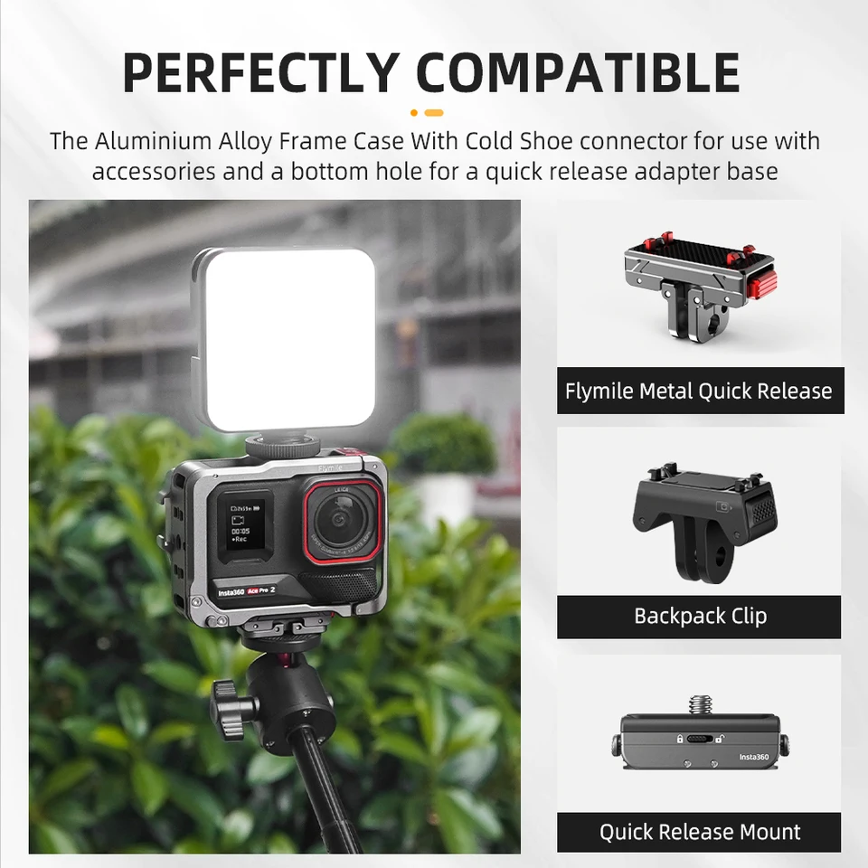 Jual Hepail Metal Frame Case For Camera Insta360 Ace / Ace Pro Rabbit - View #4