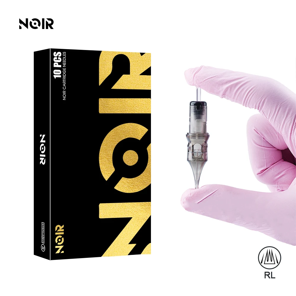 Tattoo Kit Tattoo Supplies Tattoo Needles Mast P10 Tattoo Kit 20Pcs Noir 1RL Cartridge Needles
