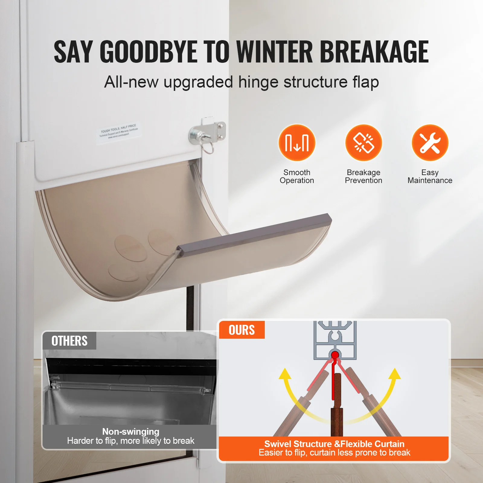 Adjustable Sliding Dog Door 3