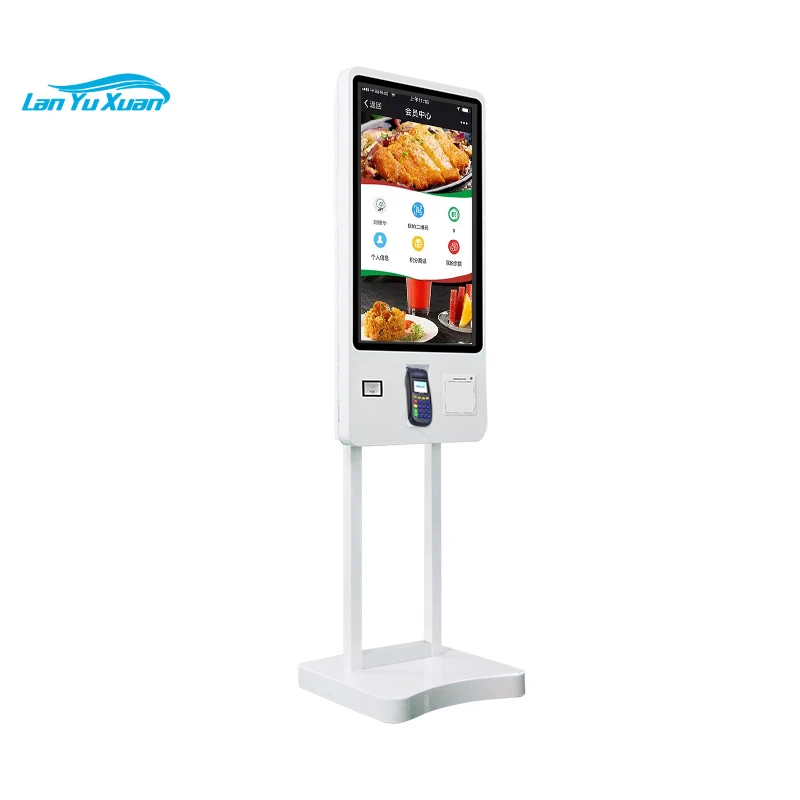 

24" 32 inch Interactive Automatic Touch Screen Kiosk Self Ordering Machine Self Service Payment Kiosk for Restaurant