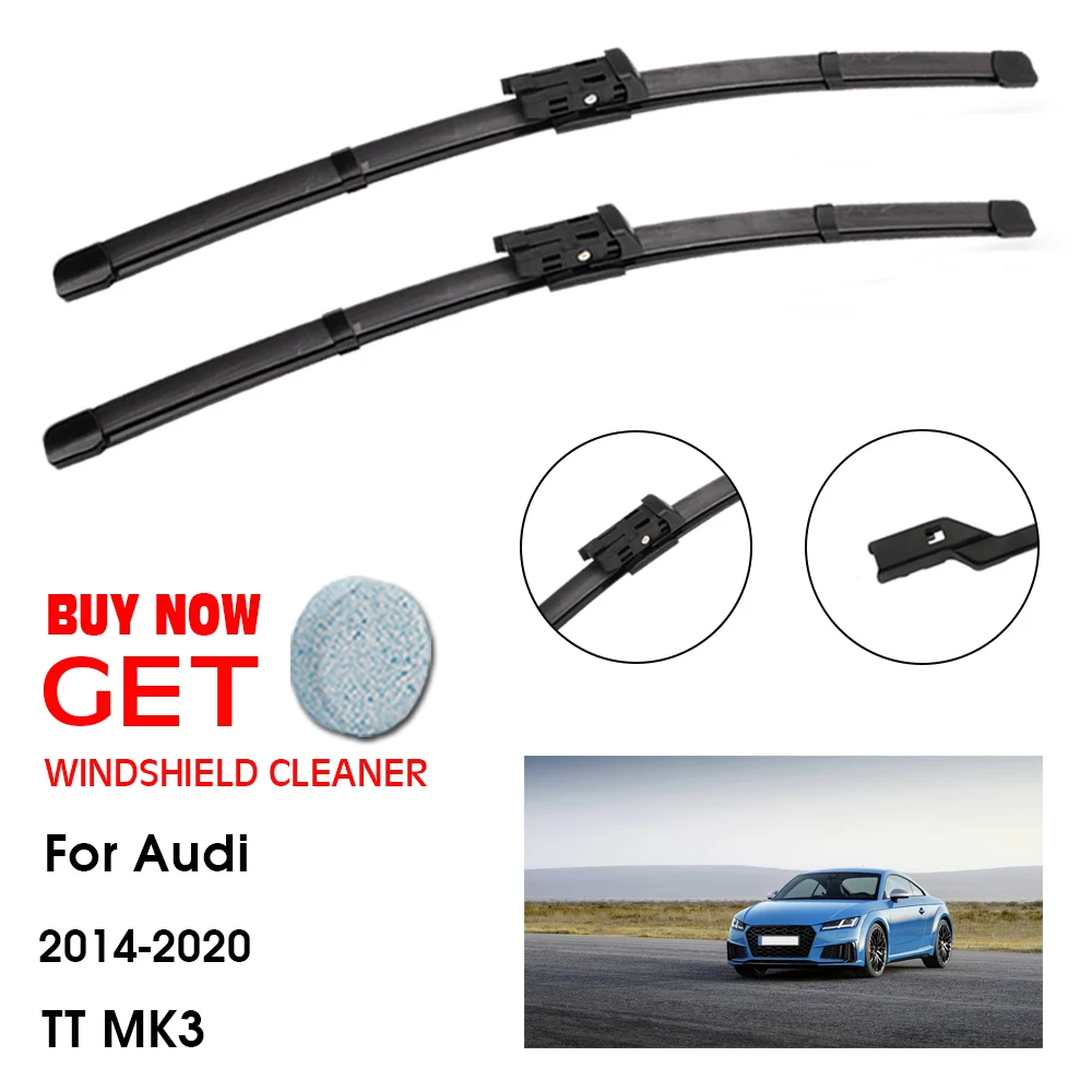 Car Wiper Blade For Audi Tt Mk3 24"+21" 2014-2020 Front Window Washer Windscreen Windshield Wipers Blades Accessories