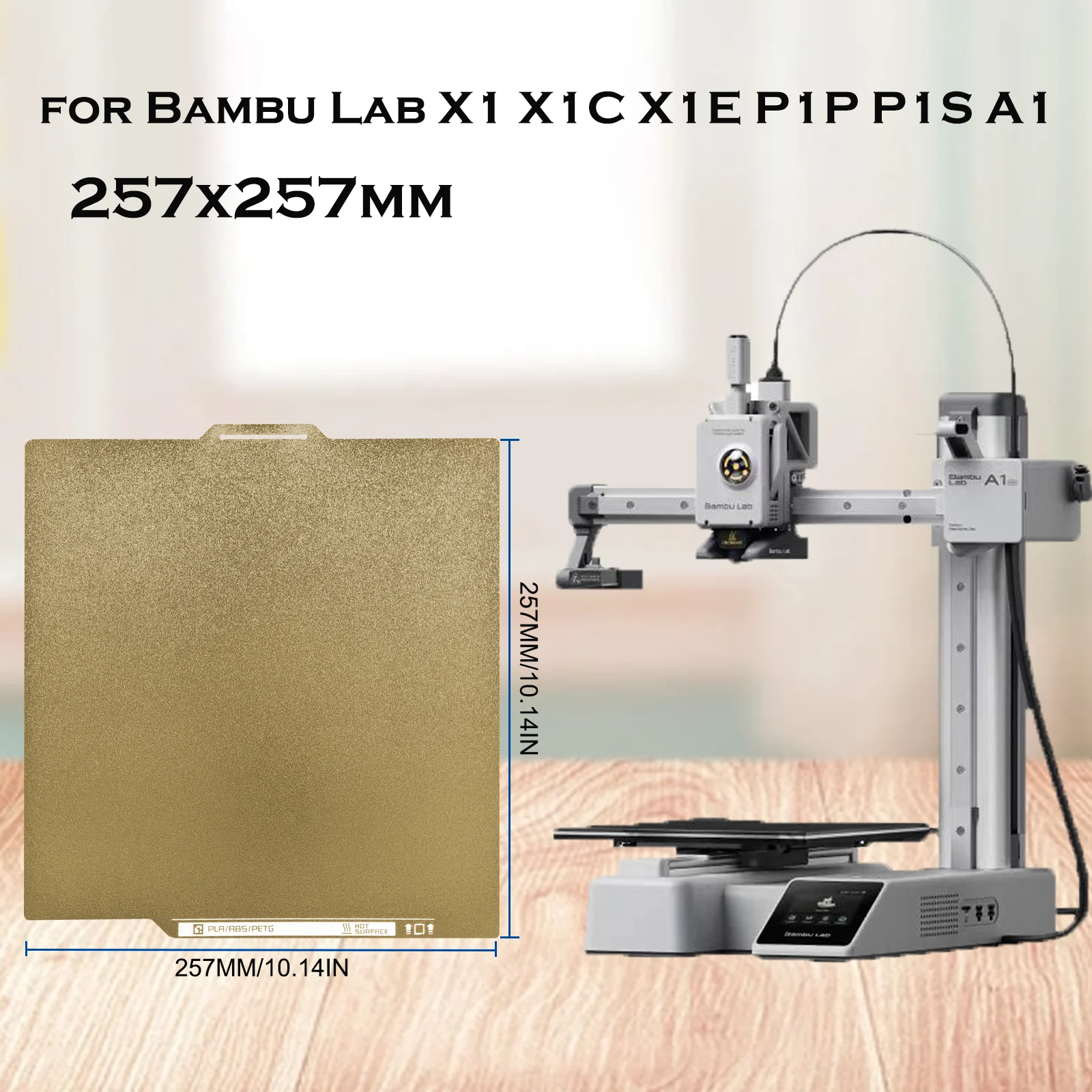 Enhanced Double-Sided Textured PEI Build Plate