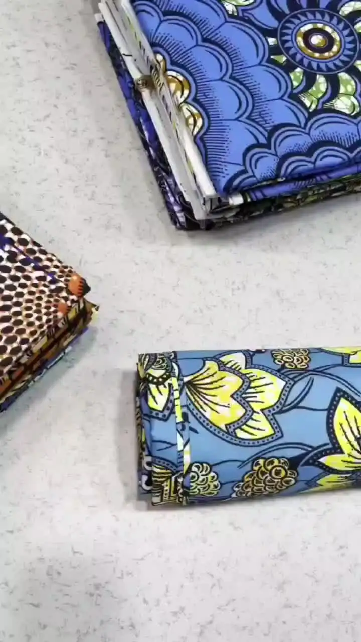 Hollandaise восковая африканская ткань высокого качества Анкара настоящая ручной