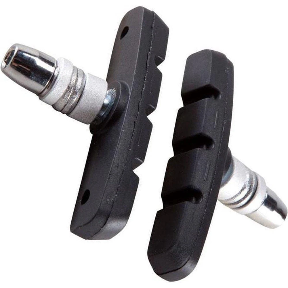 24PCSRubberBikeBrakeBlocksMTBMountainRoadBicycleVBrakeHolder