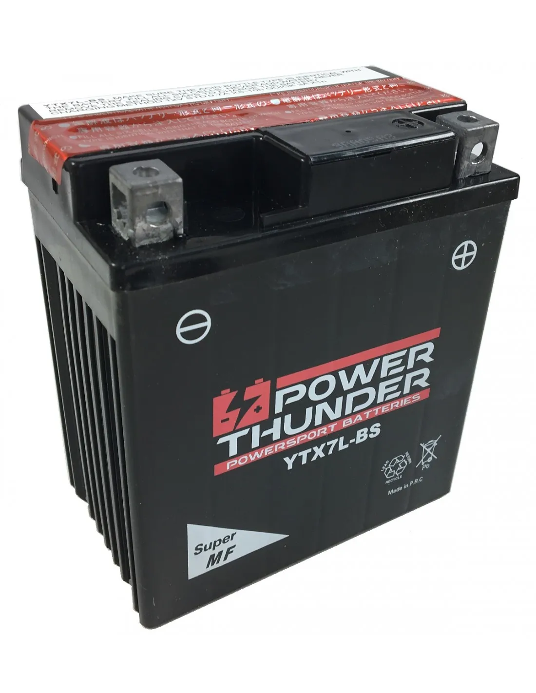 Power Thunder Battery Batterie Ytx7L-Bs Power Thunder