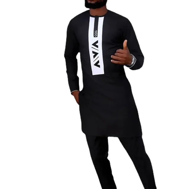 Abasi-Umo 2 Pieces Outfit Set Long Sleeves - Image 2