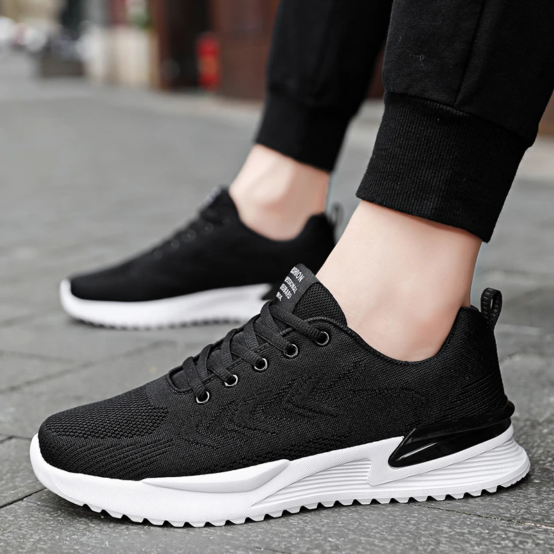

Vulcanize Shoes 2023 Men Sneakers Breathable Men Casual Shoes Non-slip Male Loafers Men Shoes Lightweight Tenis Masculino