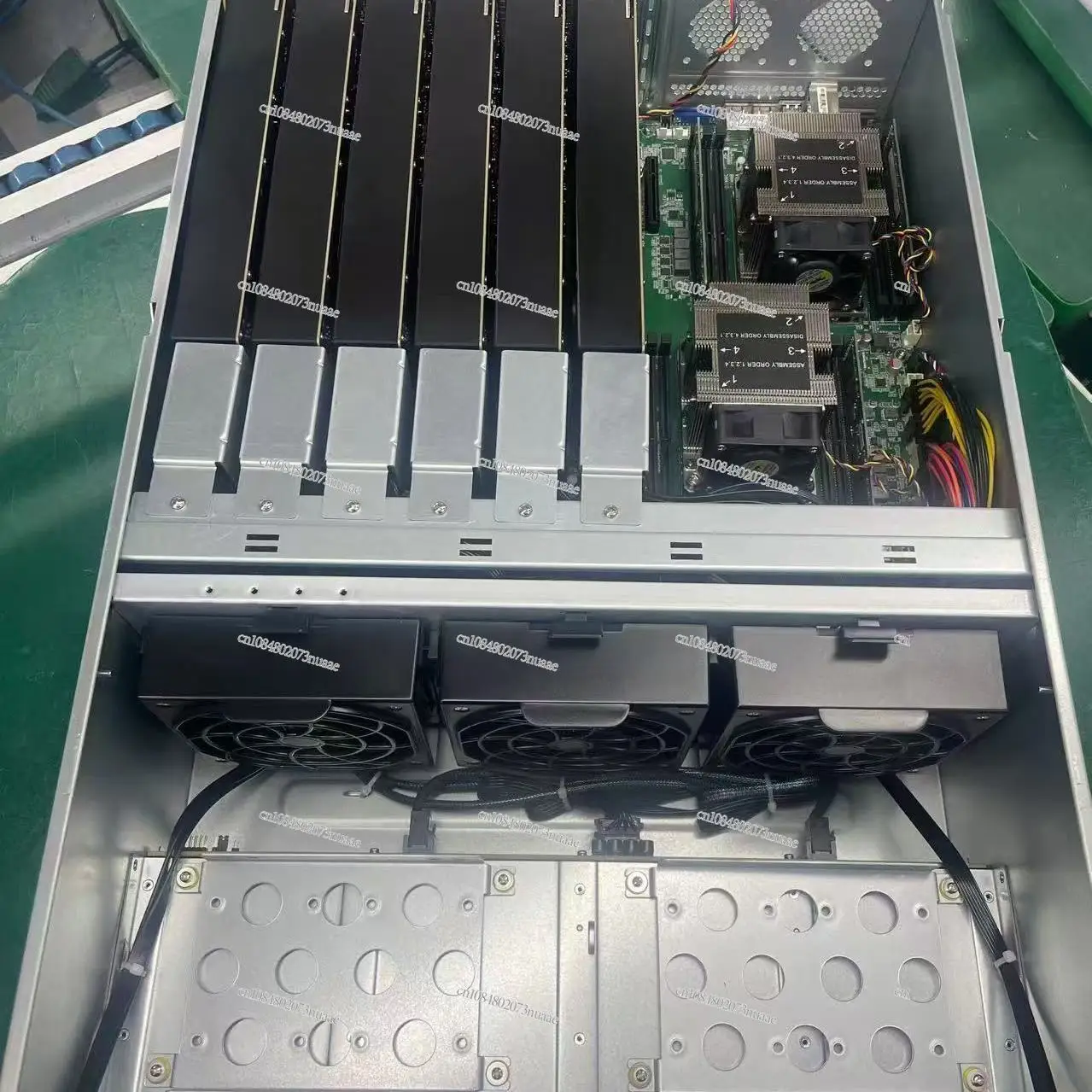 8048C-TG6 4U Rack 6 Card GPU Server C621 3647 Dual Industrial Computer ...