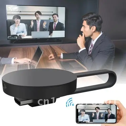 1080P 무선 와이파이 디스플레이 동글 TV 스틱 비디오 어댑터, 에어플레이 DLNA 화면 미러링 공유, 아이폰 iOS 안드로이드 폰-TV용