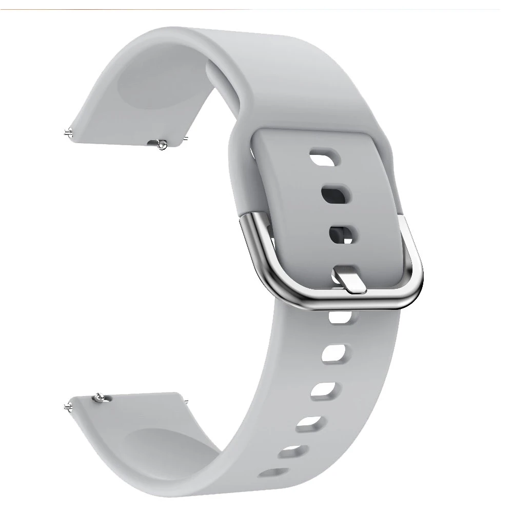 Silicone Wristband Bracelet - 20mm Watch Band Accessory