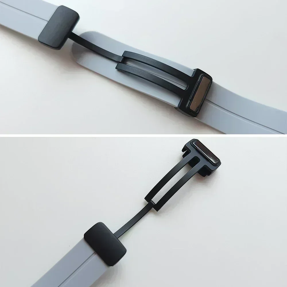 Magnetic Silicone Strap, 22mm - Universal Fit