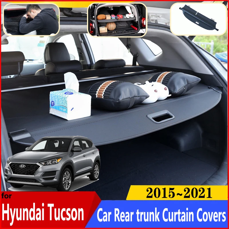 Car trunk Curtain For Hyundai Tucson 2020 Accessories TL 2015~2021