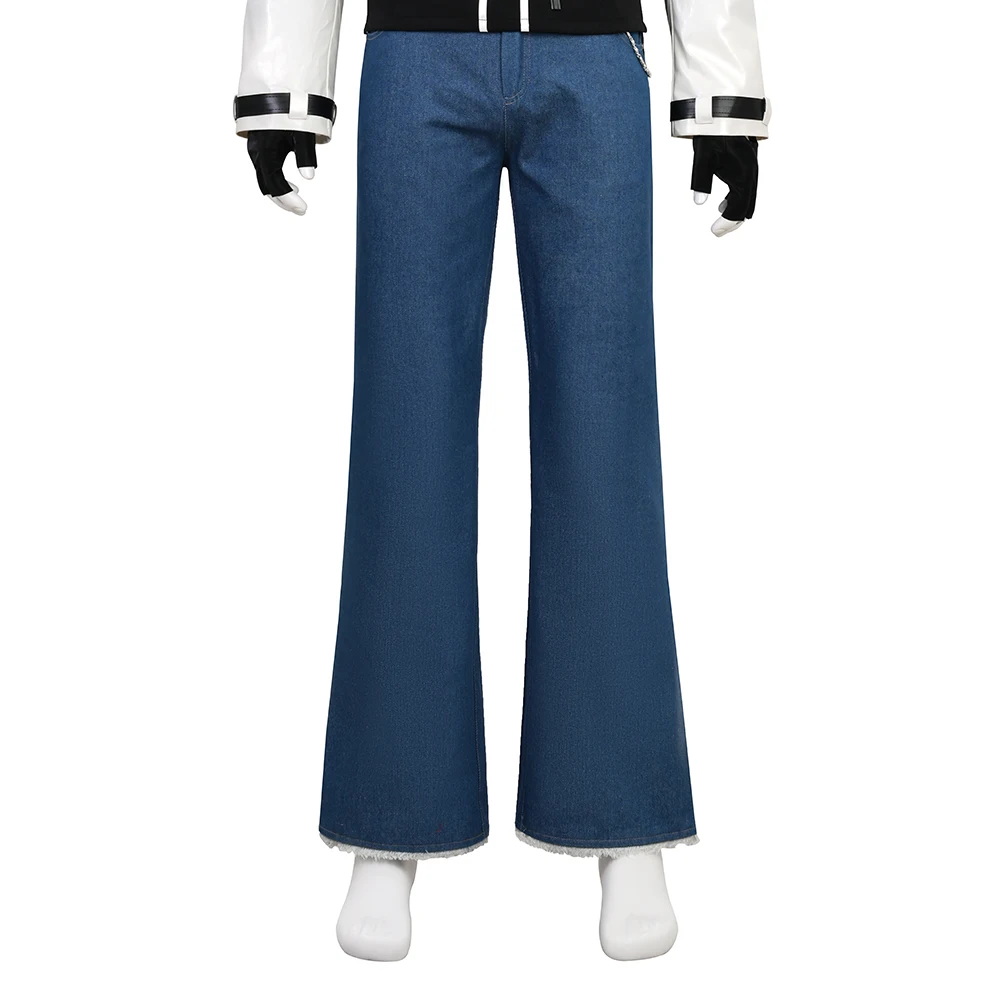 The King of Fighters-Inspired Kyo Kusanagi Martial Arts Uniform Cosplay Costume for Men