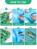 2 Pack Inflatable Pool Float Mat, Giant Pool Floats Adult Size with Headrest, Lake Float Raft Water Lounger 6