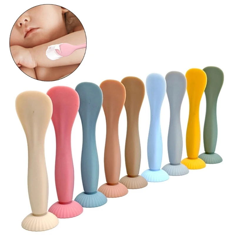 Time Saving Diaper Cream Spreader Multi Purpose Silicone Spatula Gentle Diaper Cream Applicator Durable for
