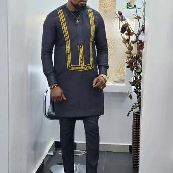 Emeka 2 Piece Embroidered Kaftan Outfit