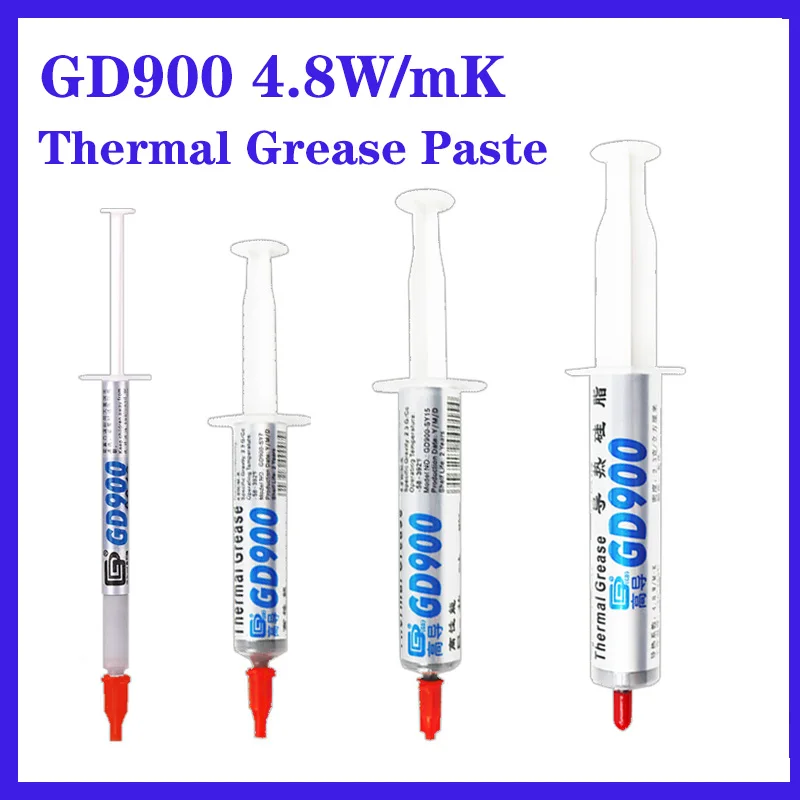 Thermal Paste 1g 7g 15g 30g GD900 High Performance for GPU CPU Cooler