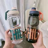 NEW Large Capacity Water Bottle Gym Fitness Drinking Bottle Outdoor Camping Climbing Hiking Sports Shaker Bottles Fashion Kettle 2
