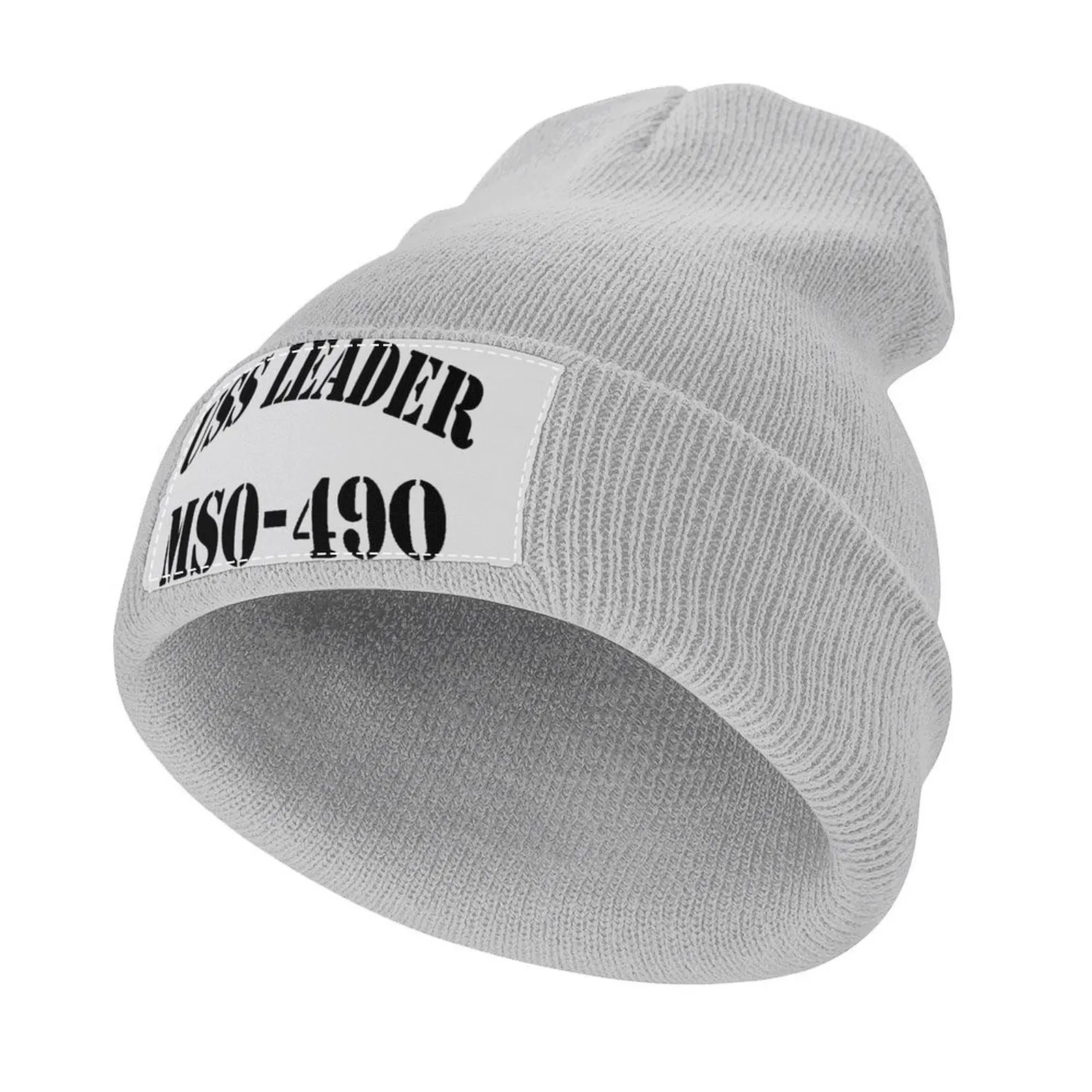 

USS LEADER (MSO-490) SHIP"S STORE Knitted Cap Sun Hat For Children Sports Caps hiking hat Luxury Woman Hat Men's
