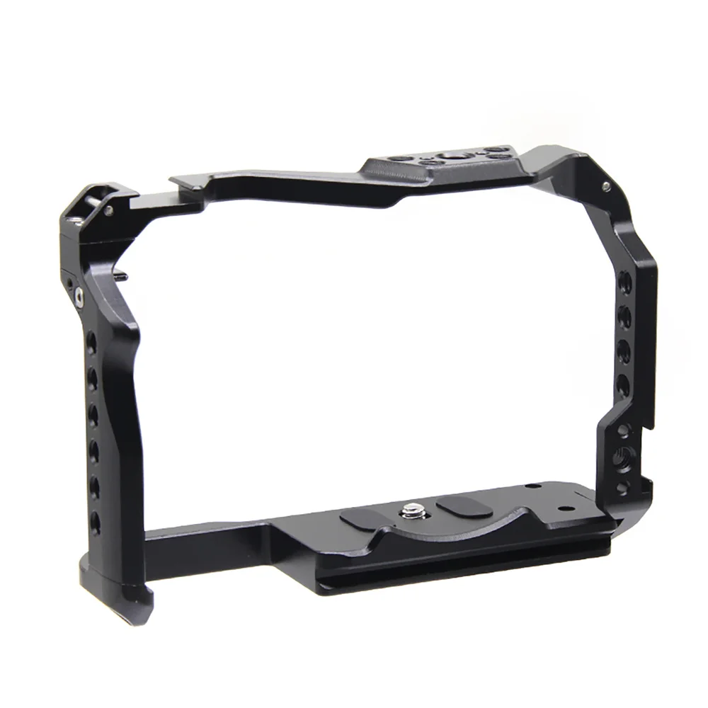 

Camera Cage for Canon EOS R7 Camera Case Rig Vlog Video Shoot Stabilizer Cage with Cold Shoe Mount for Fill Light Tripod Holder