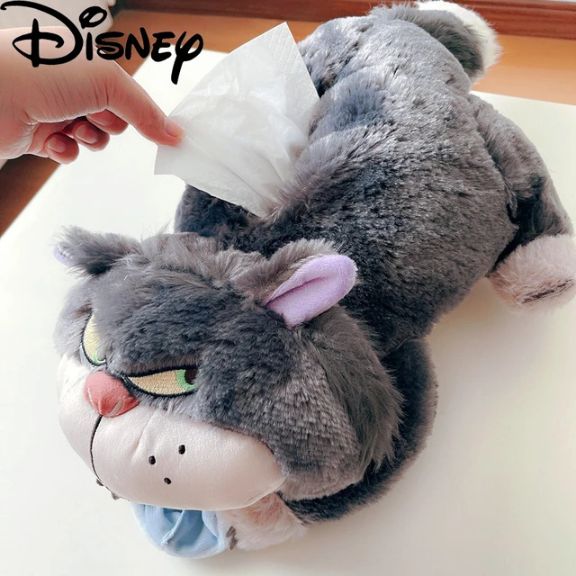Disney dos desenhos animados japonês bonito lucifer gato mau cinderela  anime pelúcia mochila portátil cordão bolso meninas brinquedos sacos de  armazenamento - AliExpress