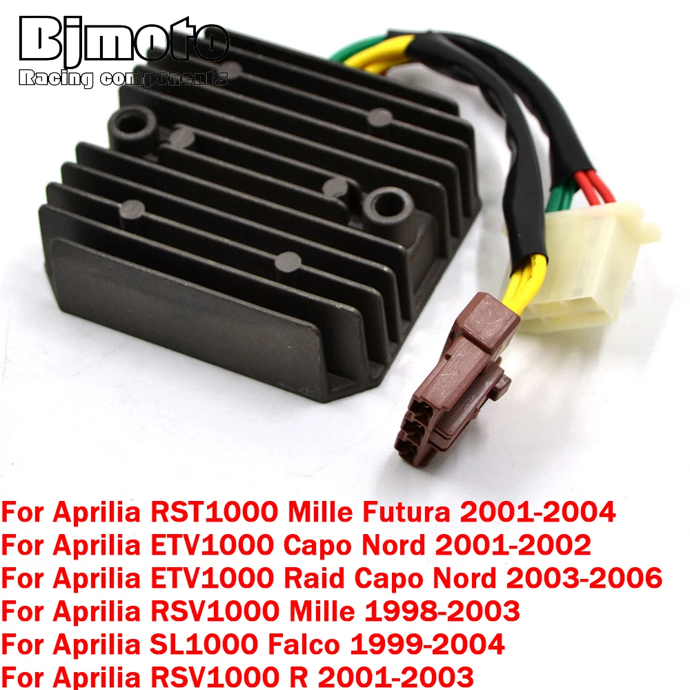 

RST RSV 1000 Voltage Regulator Rectifier For Aprilia RST1000 Mille Futura ETV1000 Raid Capo Nord RSV1000 R Mille SL1000 Falco