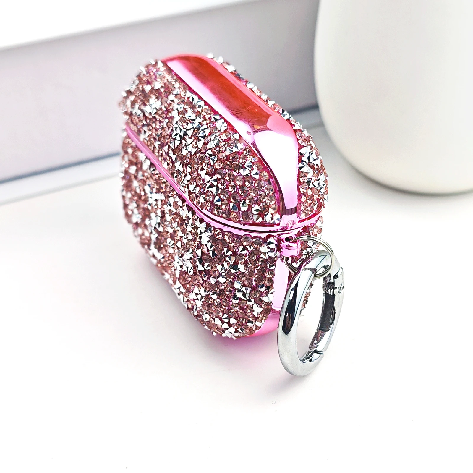 Diamond Shiny Headphone Case - Hard Portable Bag