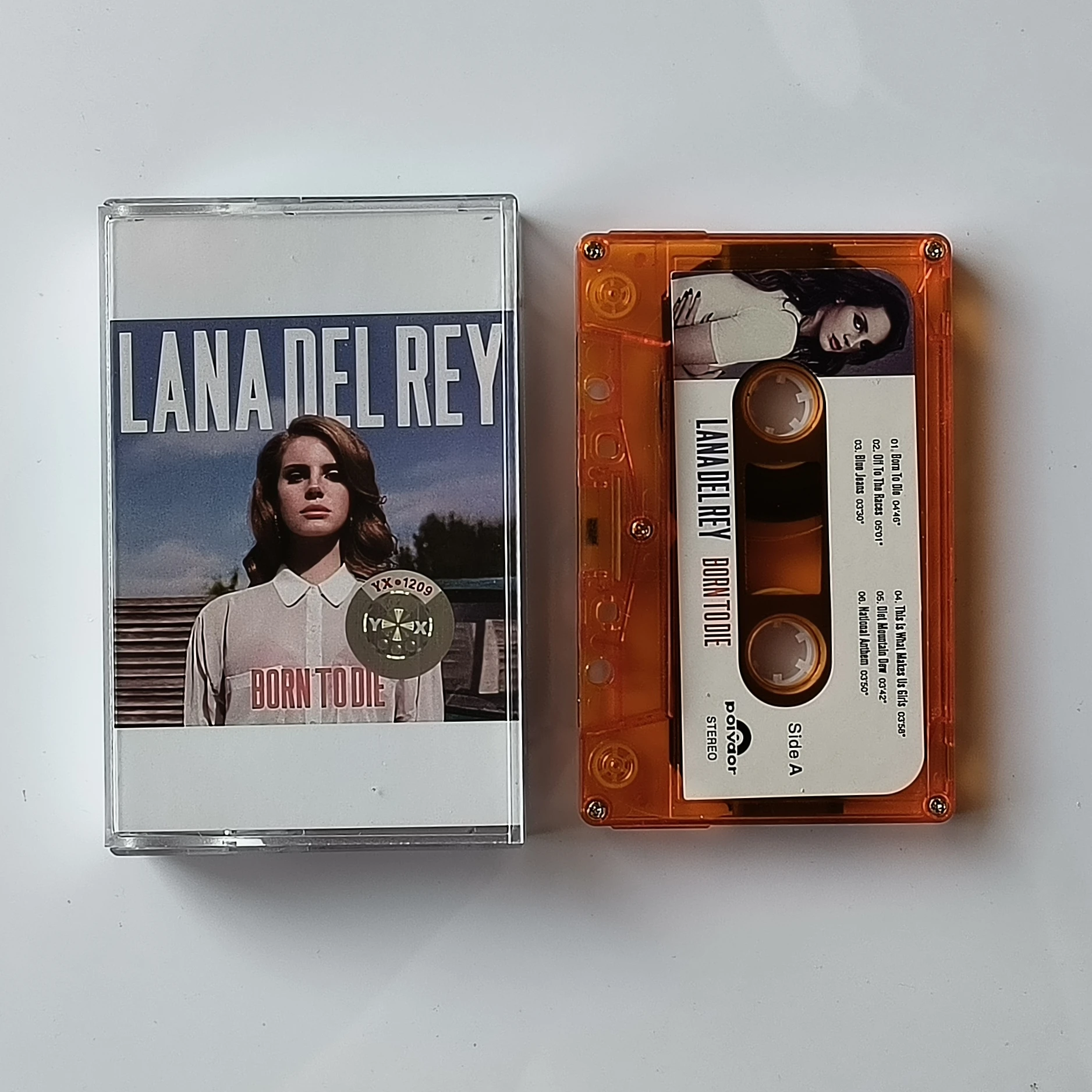 

Retro Lana Del Rey Music Tape Born to Die Album Music Record Cassettes Cosplay Walkman Recorder Soundtracks Box Collection Toy