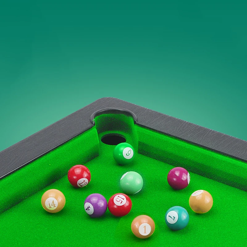 1 세트 여행 퍼즐 소품 어린이 시뮬레이션 당구 장난감 키즈 테이블 미니 게임 데스크탑 소형 풀 플라스틱 당구