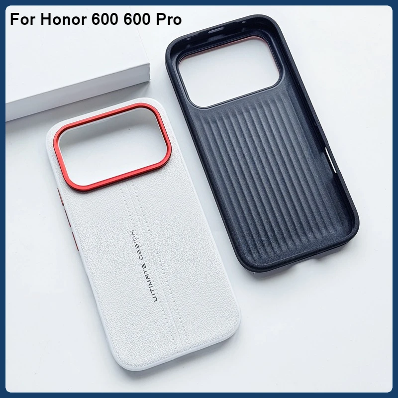 Premium Business PU Leather Case with Soft TPU Edge - Ultra Thin Cover