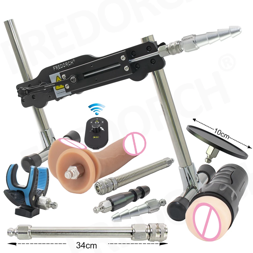 Sex Machine with Remote Control Super Quiet Sex Machine Gear Power Machines for Adults Anti rotation interface