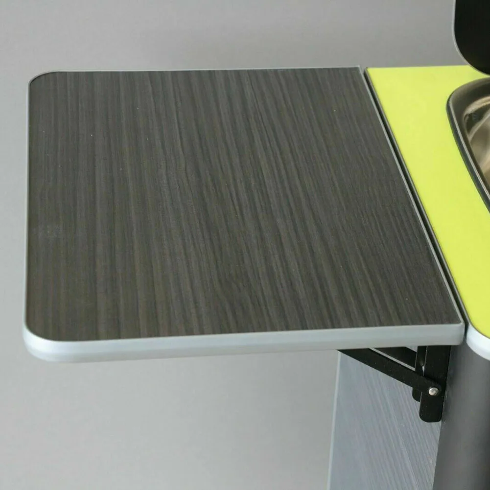 Folding Bracket Table 2Pcs Campervan Folding Bracket Table Shelf Motorhome Caravan Mini Folding Table Car Accessories