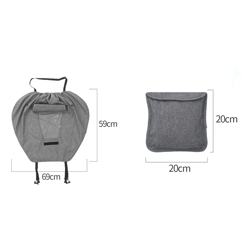 Stroller Sun Shade Universal Baby Stroller Accessories UV Protection Carriage Canopy Cover for Prams Infants Car Seat Sun Visor