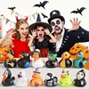 4PC Halloween Rubber Ducks, 2 Inch Halloween Themed Rubber Ducks Rubber Duck Funny Duck Toys for Halloween Party Decoration 3