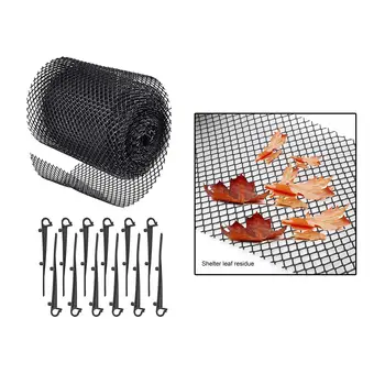 Leaf Guard Mesh Garbage 6M รางน้ําป้องกันหน้าจอสําหรับ Park Outdoor 1