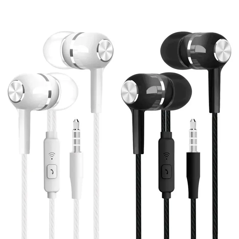 HIFI In-Ear Stereo Earbuds with Heavy Bass and Microphone