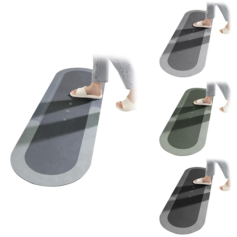 Super Absorbent Floor Mat, Napa Skin Super Absorbent Bath Mat Quick Dry