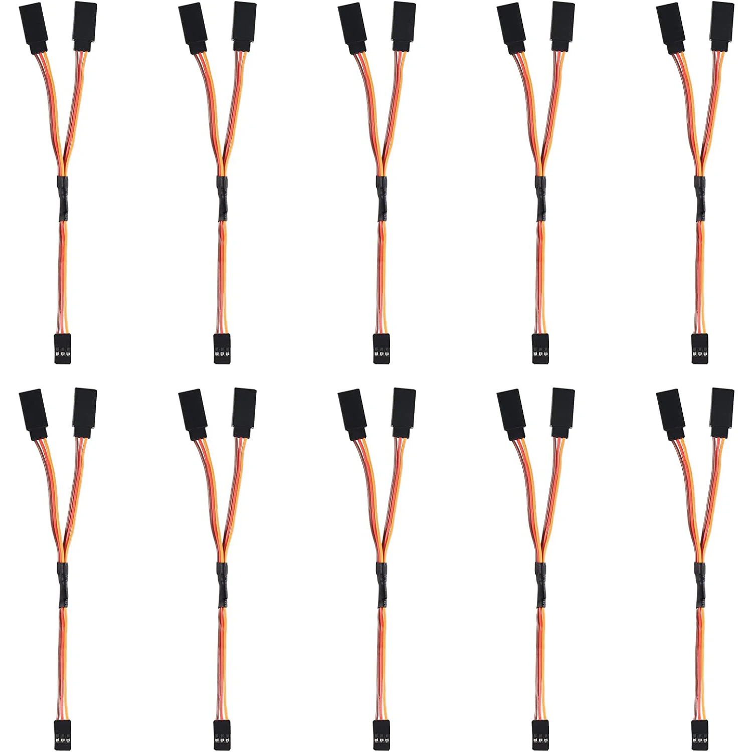 후타바 JR Y 하네스 서보 연장 케이블, Y 타입 연장 라인, 5 타입 연장 와이어 케이블, 20 개