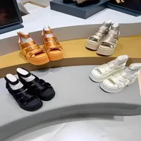 Sandales à plateforme haute de 11CM pour femmes, chaussures d'été à talon caché, Mules décontractées, pantoufles de plage d'extérieur, baskets épaisses respirantes 2