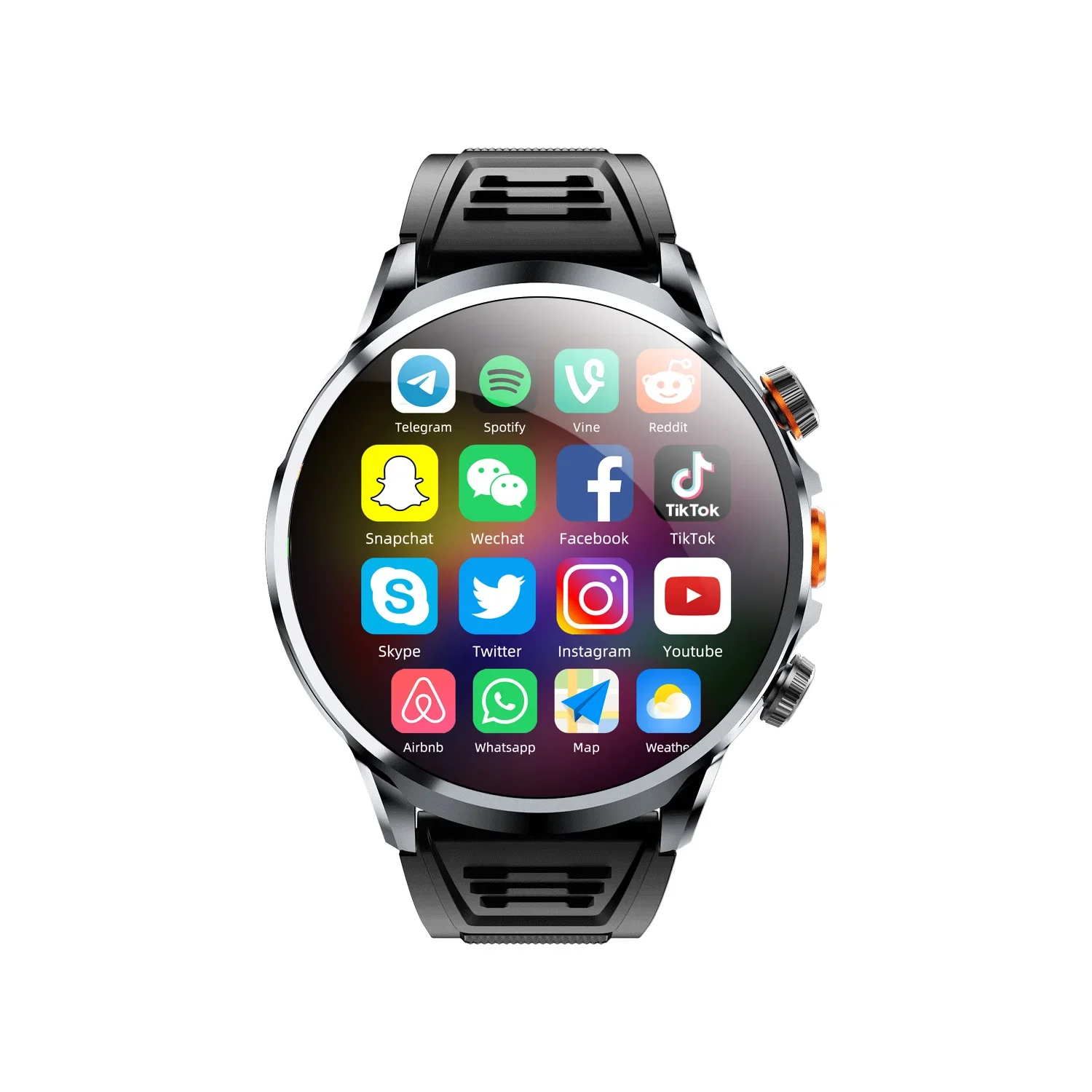 H18 Smart Watch Large Screen HD Display 4G SIM Card WIFI