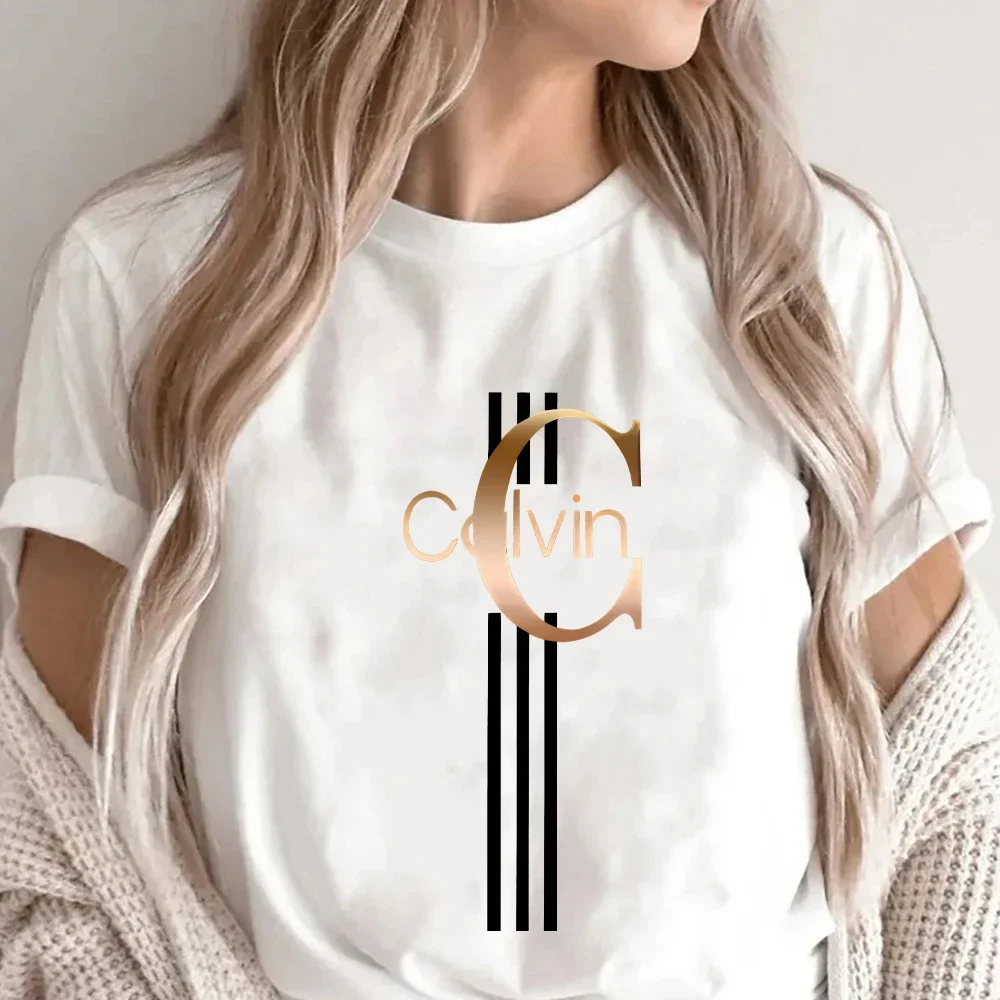 Fashion Printed Crew Neck Clothing Short Sleeve Summer Women's Trend Y2K Tops graphic t shirts women t shirt harajuku tshirt 2