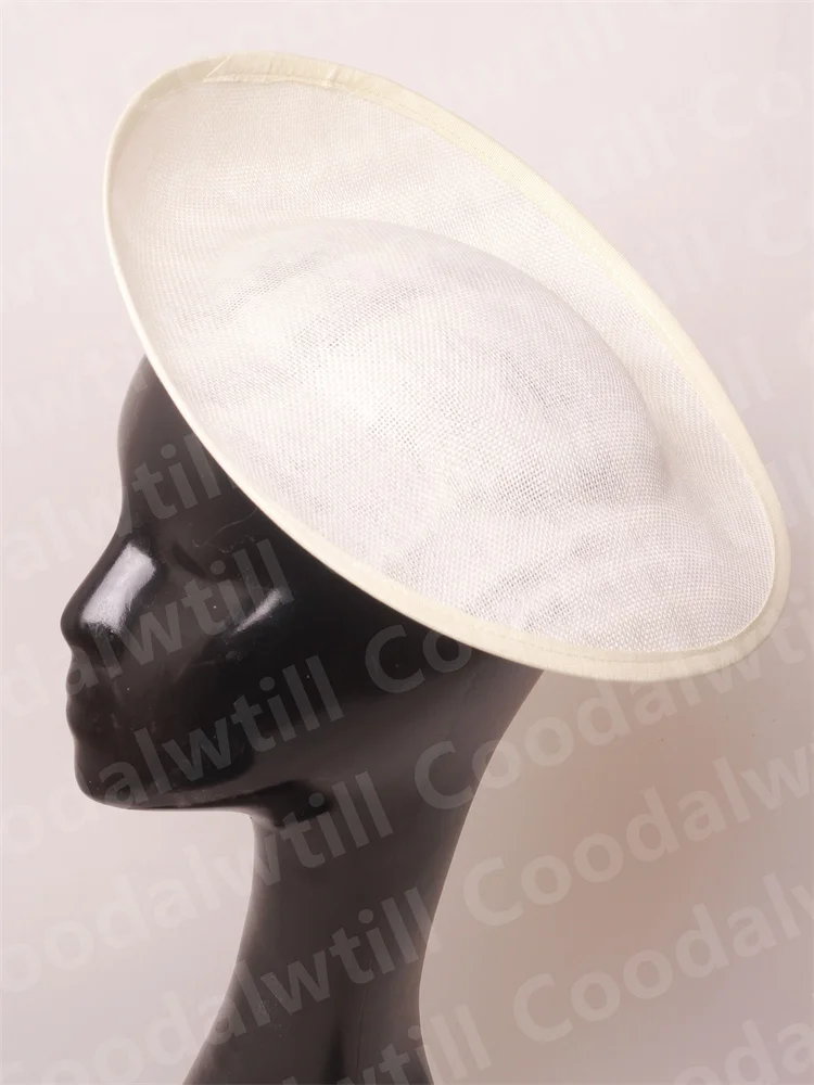 30CM Fascinator Basis Machen Für Frauen Hochzeit Fascinator Hut DIY Haar Zubehör Damen Derby Kopfschmuck Braut Mode Kappen – Detail 10