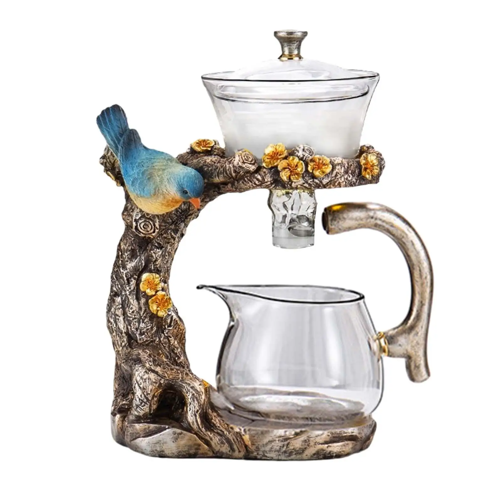 Magnetic Teapot Tea Kettle Kungfu Drip Teapot with Infuser for Birthday Gift Dining Room New Year Tea House Father's Day