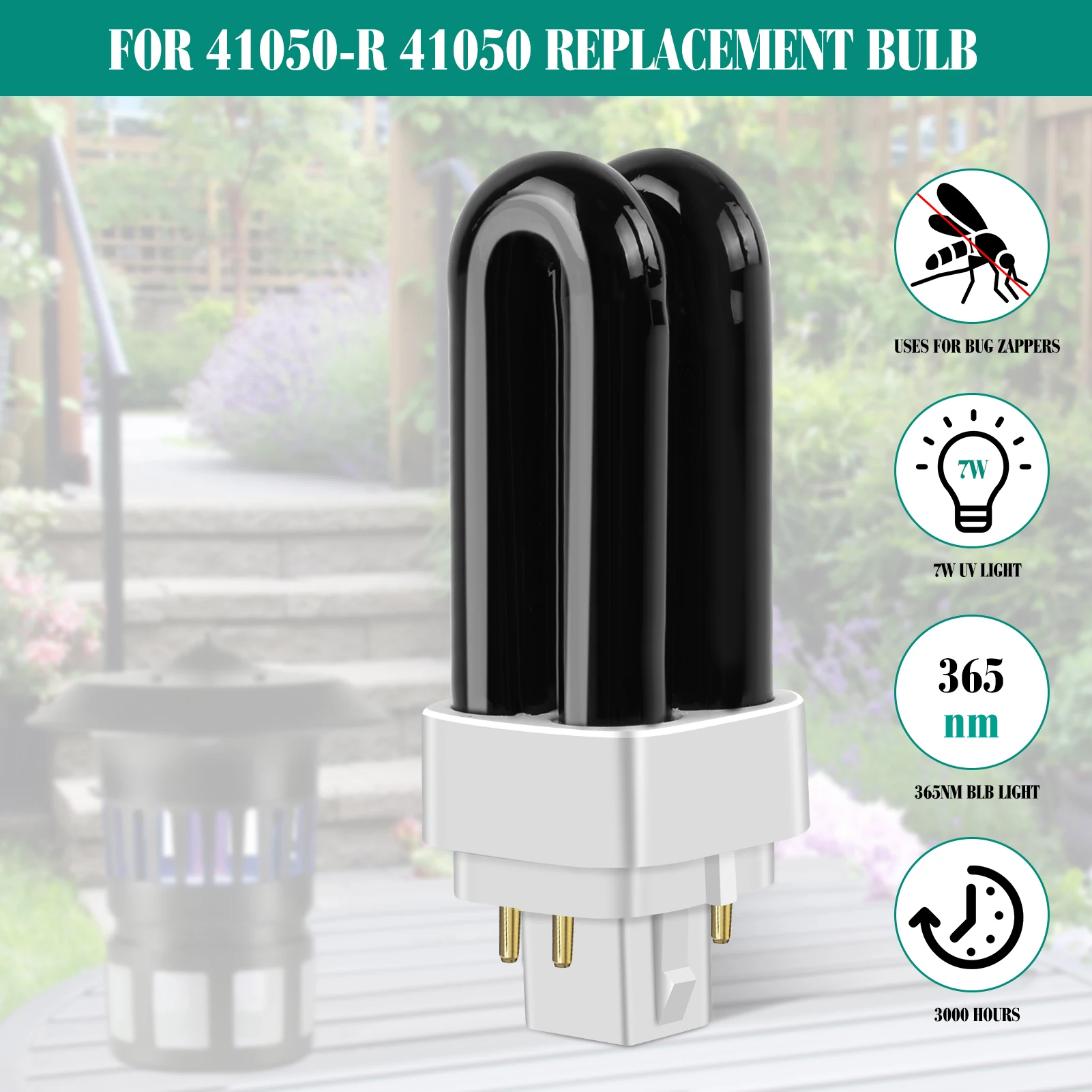 7W Ultraviolet Mosquito Killer Light Bulbs for Dynatrap 41050-R UV Ultraviolet Bug Killer Trap Replacement Bulb 1927573 mosquito killer lamp mosquito lamp