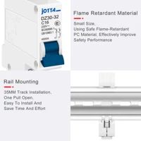 JOTTA DPN 1P+N Mini Circuit Breaker MCB 6A10A 16A 20A 25A 32A Din Rail Mounting Miniature Household Air Switch - Image 6