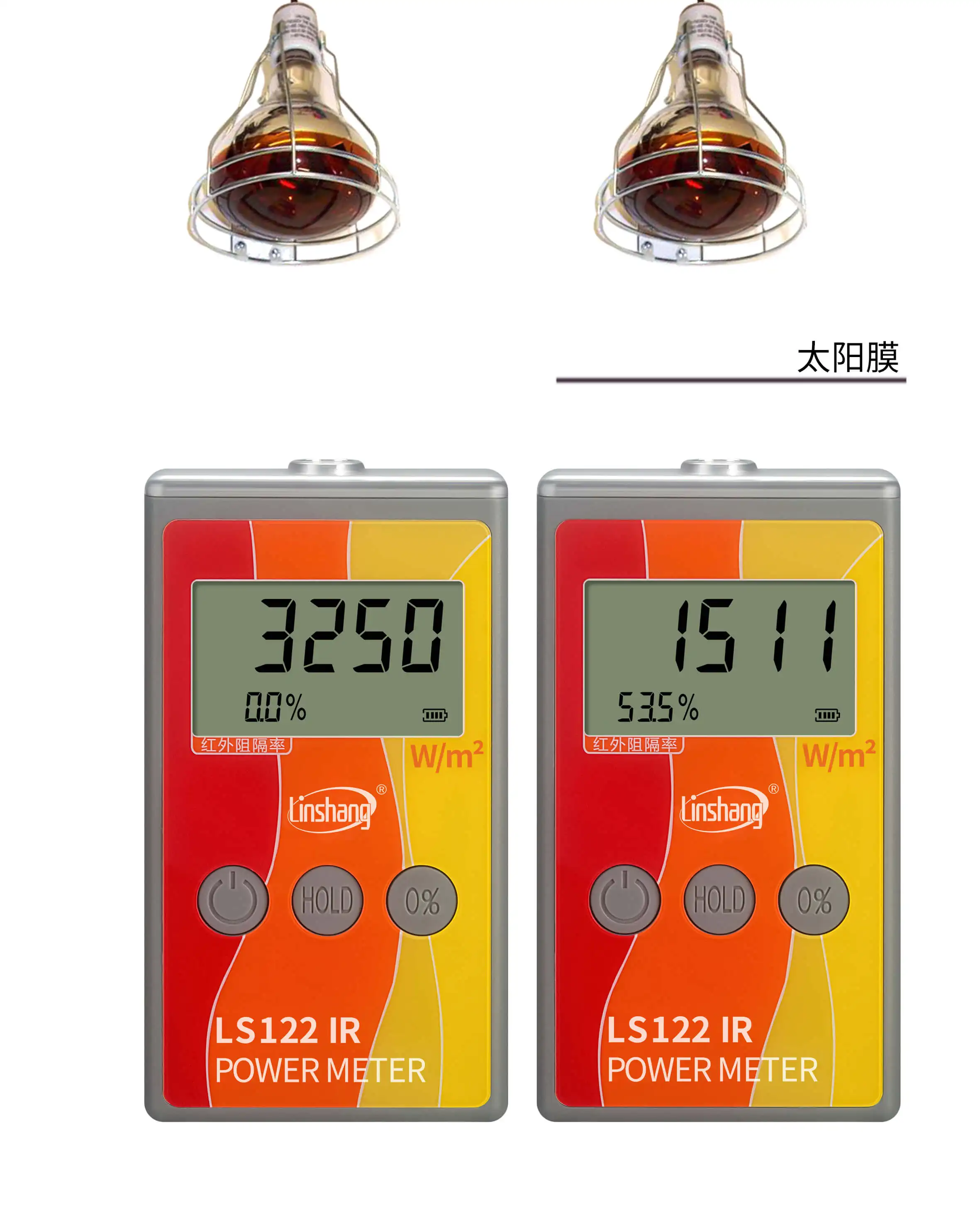 Infared Power Meter LS122 UV Light Power Intensity Meter LS123 Measure Ultraviolet IR Radiation Intensity 3