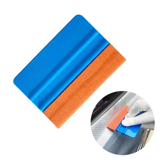 10 Pack Vinyl Squeegee with 10Pcs Squeegee Felt Fabric for Tint Film Decal  Scraper Applicator Vinyl Wrap Window Tint Tool - AliExpress